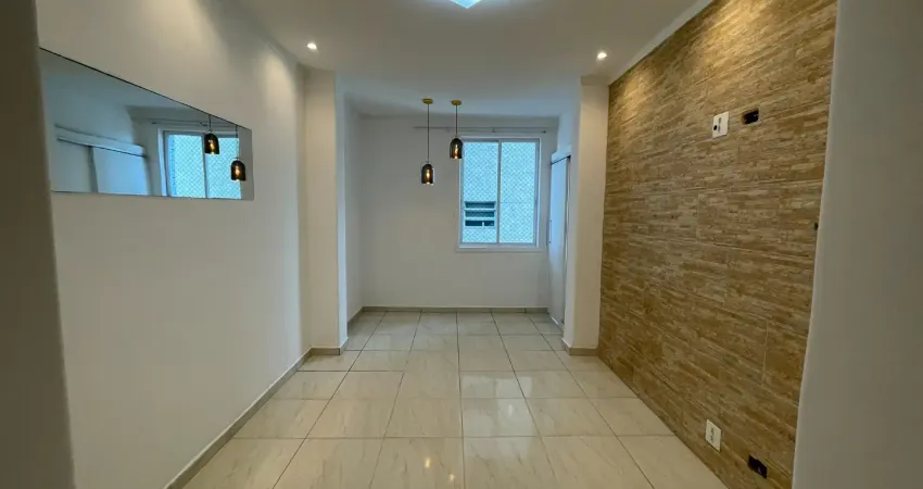 Apto 01 dorm. frente mar , com sacada no josé menino - santos / sp