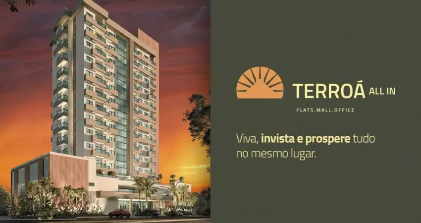 Flat na orla à venda, 42 m² por r$ 585.000 - plano diretor sul - palmas/to