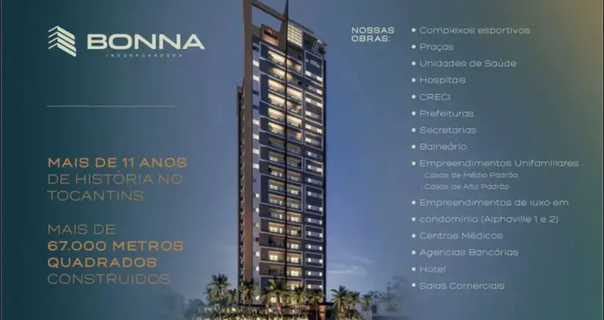 Apartamento com 2 dormitórios à venda, 77 m² por r$ 749.000,00 - plano diretor sul - palmas/to
