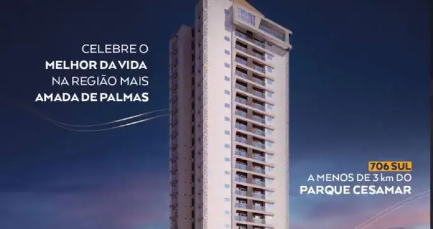 Apartamento com 3 Quartos à venda, 80 m² por R$ 790.000 - Plano Diretor Sul - Palmas/TO