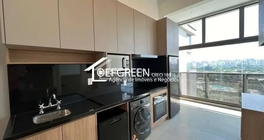 Apartamento locação novo 1 dormitório equipado moema índios - são paulo