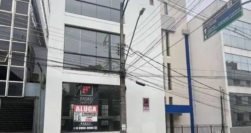 Sala comercial com 4 salas para alugar na Rua Engenheiro Schamber, Centro, Ponta Grossa