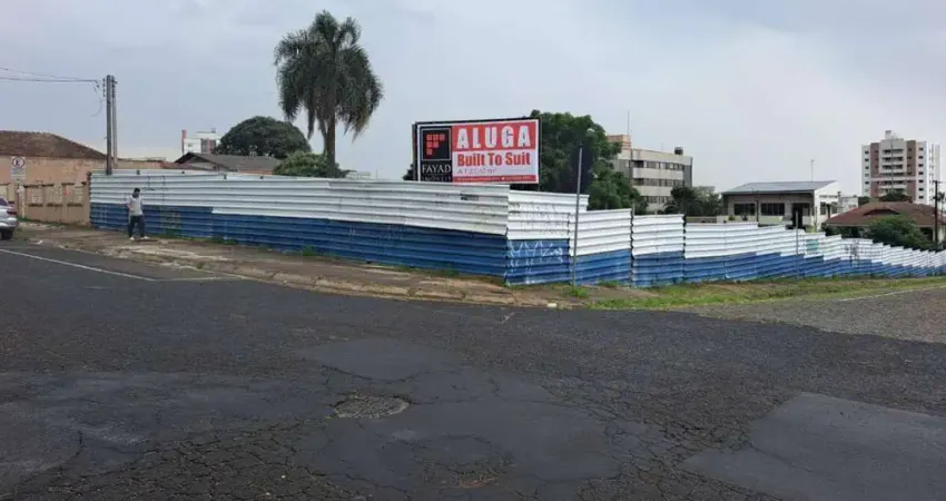 Terreno comercial para alugar na Rua Comendador Ayrton Plaisant, Centro, Ponta Grossa