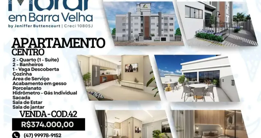 Apartamento com 2 quartos à venda no Centro, Barra Velha 