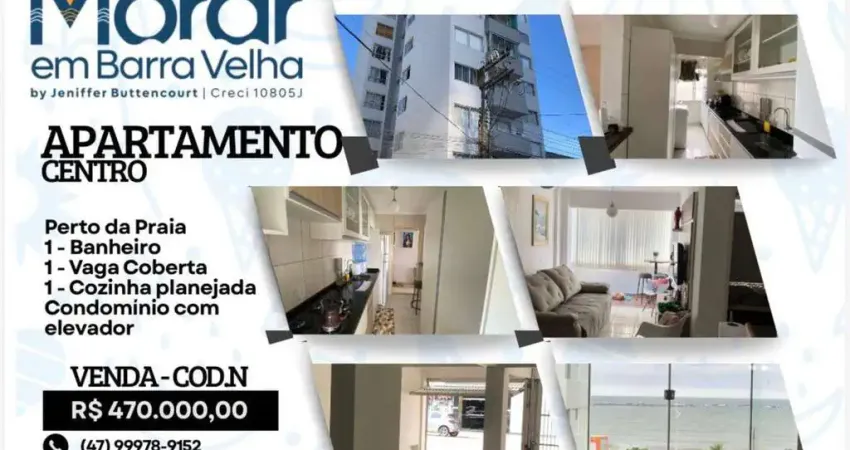 Apartamento com 1 quarto à venda no Centro, Barra Velha 
