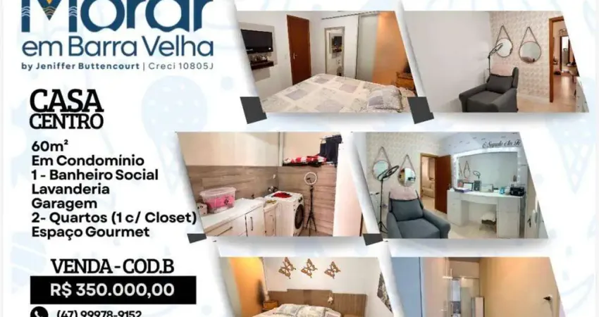 Casa com 2 quartos à venda no Centro, Barra Velha 