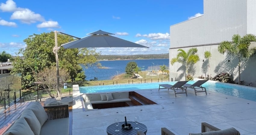 Casa do lago, condomínio exclusivo em frente o lago de caldas novas.