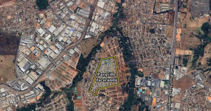 Terreno em condomínio fechado à venda na Avenida Antônio Prado, S/N, Residencial Parqville Jacarandá, Aparecida de Goiânia