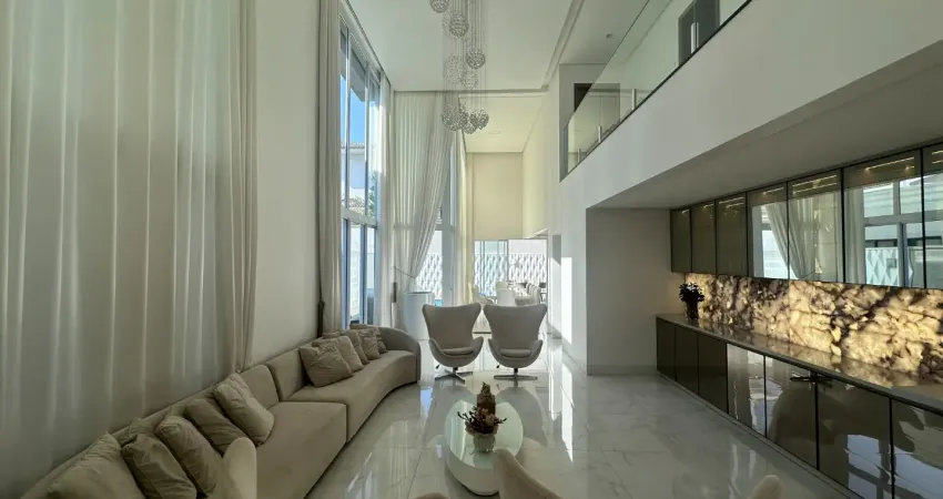 Exclusivo! sobrado alto padrão no jardins madri com 4 suítes