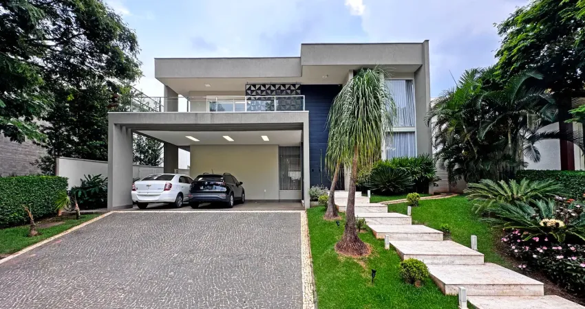 Alphaville flamboyant goiás, sobrado de alto padrão 4 suítes no 440 m² de construção