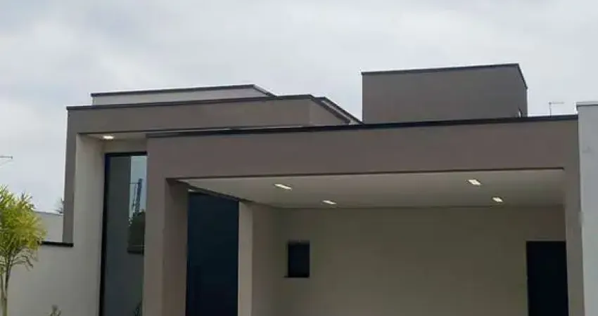 Casa moderna no condomínio – 3 dorms, suíte e área gourmet completa