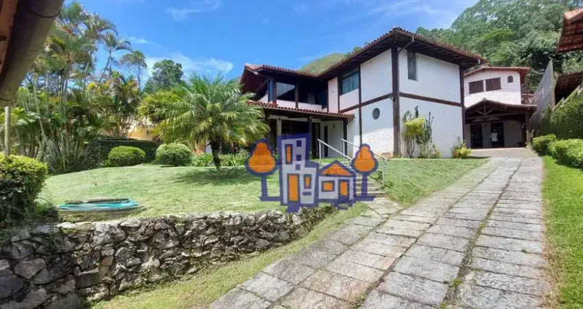 Casa com 5 dormitórios à venda, 572 m² - vale dos pinheiros, nova friburgo/rj