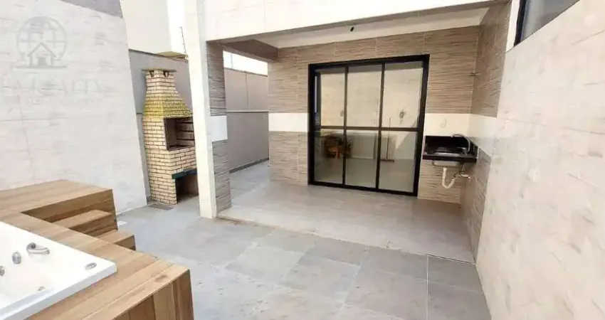 Casa em condomínio fechado com 3 quartos à venda na Rua Alberto Baccarat, Boqueirão, Santos