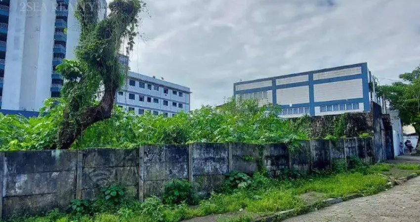 Terreno comercial para alugar na Rua Agostinho Pereira Pinto Júnior, Parque Bitaru, São Vicente