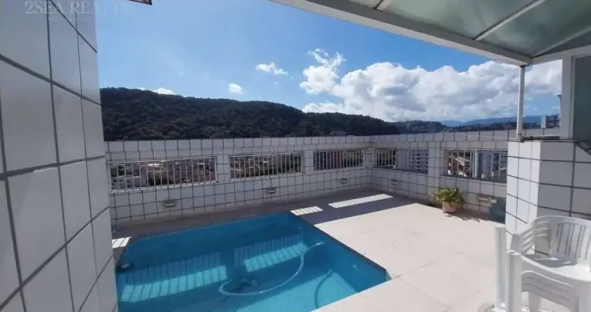 Cobertura com 3 quartos à venda na Rua Princesa Isabel, Vila Belmiro, Santos