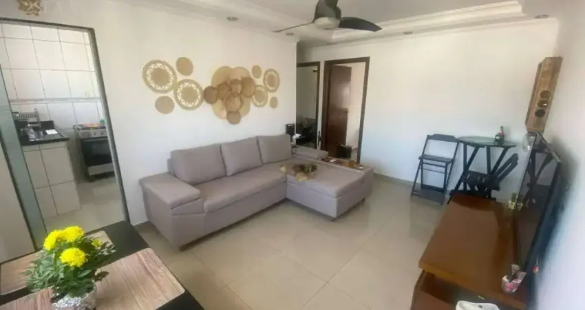 Apartamento à venda mobiliado com 2 dorm, boqueirão, santos/sp