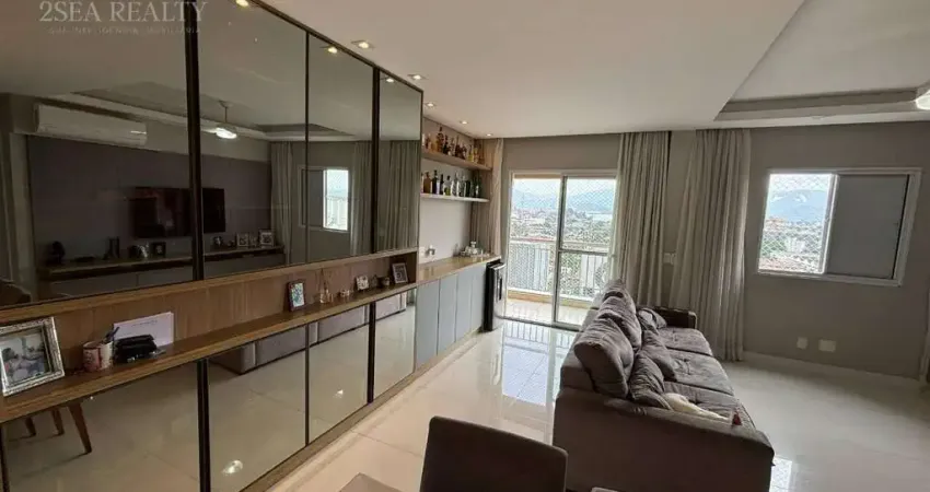 Apartamento com 3 quartos à venda na Rua Santos Dumont, Estuário, Santos