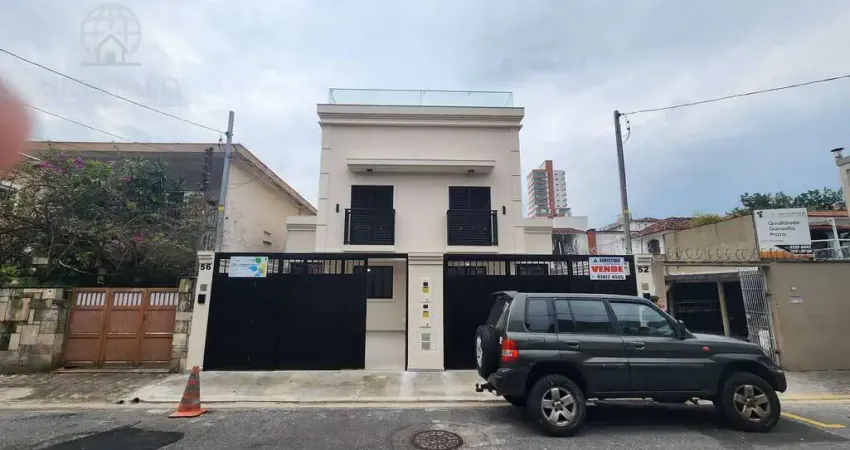 Sobrado triplex à venda/lançamento no boqueirão - 3 dorm.-santos/sp