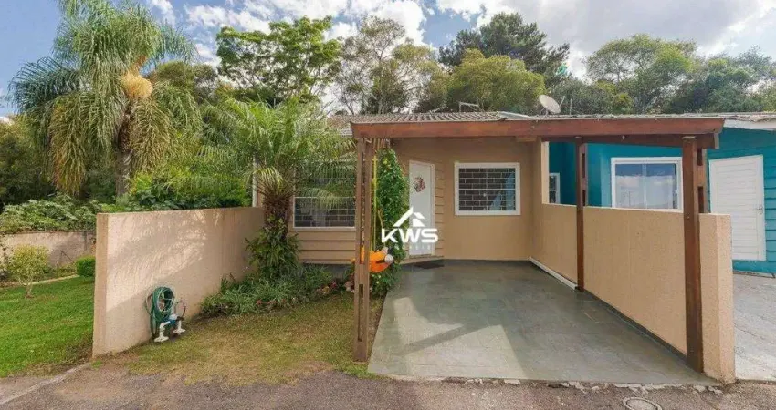 Casa com 2 dormitórios à venda por r$ 430.000,00 - planta santa clara - piraquara/pr