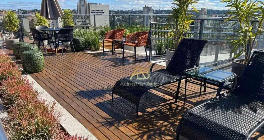 Apartamento com 1 dormitório à venda, 22 m² por r$ 356.800,00 - centro - curitiba/pr