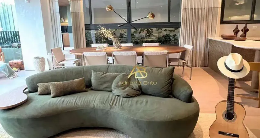 Apartamento com 3 dormitórios à venda, 145 m² por r$ 3.018.860,00 - mossunguê - curitiba/pr