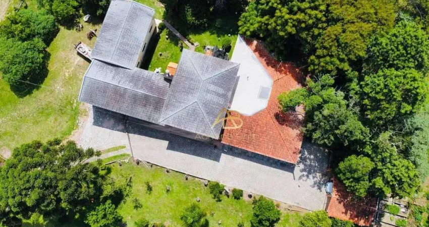 Chácara com 8 dormitórios à venda, 165039 m² por r$ 4.000.000,00 - zona rural - mandirituba/pr