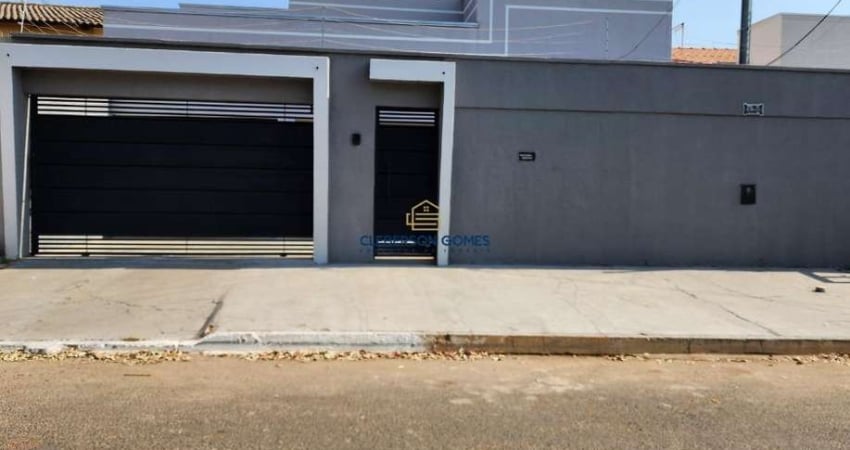 Casa para Venda em Caldas Novas, Estância Itaguaí, 3 dormitórios, 1 suíte, 1 banheiro, 1 vaga
