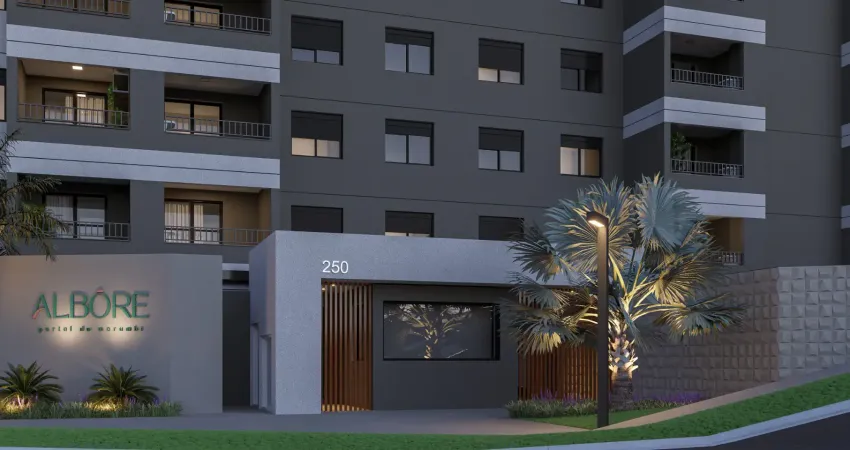 Studios, 2 e 3 dormitórios completos no albóre com varanda integrada e vaga coberta