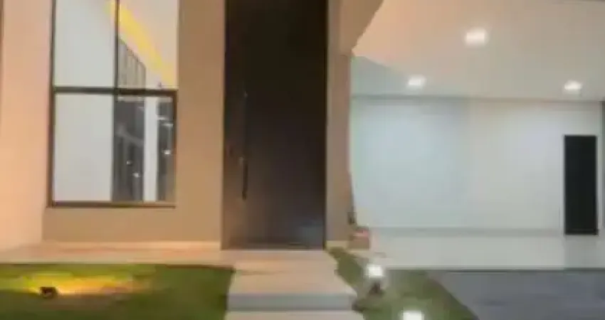 Imóvel para venda tem 168 metros quadrados com 3 quartos em jardins bolonha - senador canedo - go