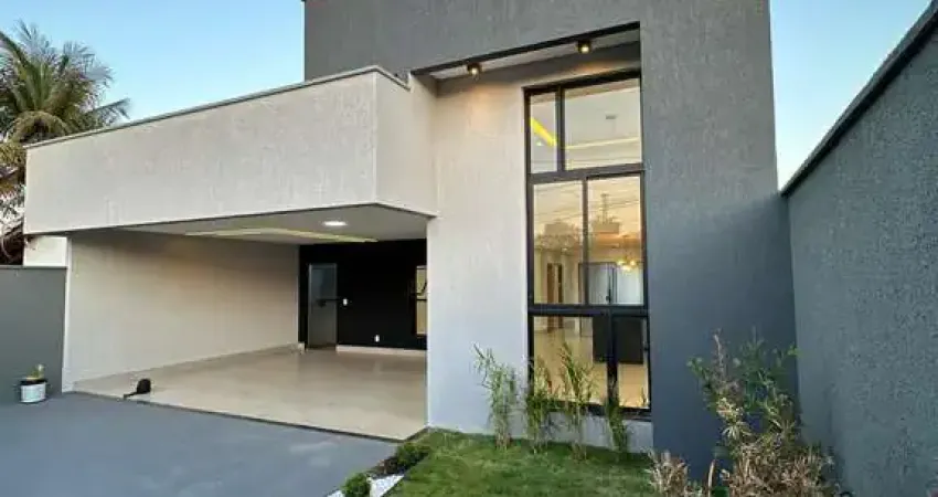 Casa alto padrão com 2 suítes no setor garavelo – lote de 300m²