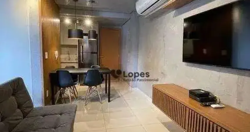 Apartamento com 1 dormitório para alugar, 42 m² - lounge 22 - setor oeste - goiânia/go