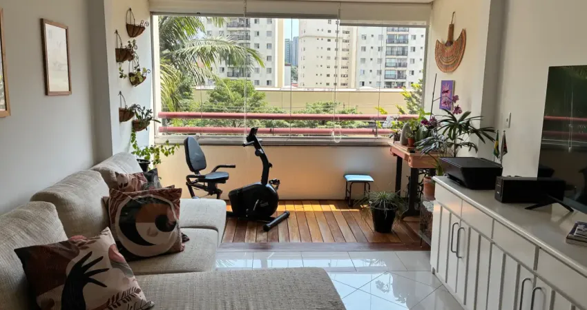 Excelente apartamento na chácara klabin a venda!200m do metro, sacada 2 vagas, com lazer !!