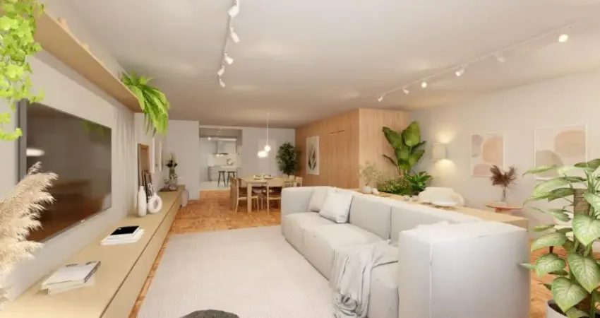 Apartamento todo reformado com 3 suítes sendo uma master e 2 vagas a venda jardim