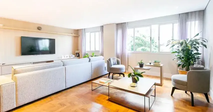 Apartamento todo reformado, a venda colado ao shopping pamplona no jardim paulista.