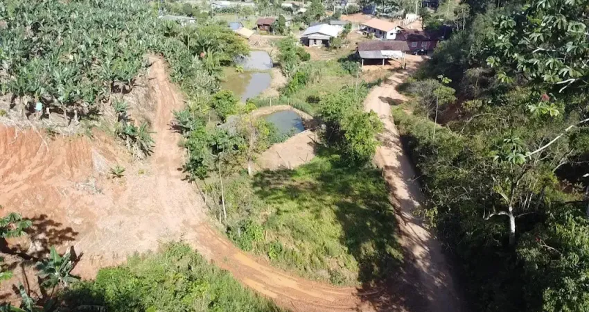 Vendo terreno rural em luiz alves no região do rio do peixe com nascente, córrego e duas lagoas.