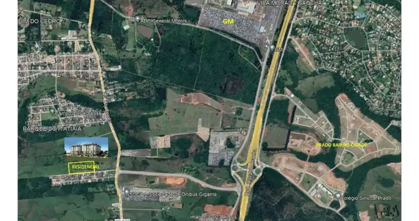 Área com projeto aprovado de 320 unidades, próximo à sogil e bairro prado