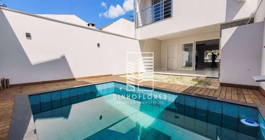 Sobrado com 3 suítes e piscina com área gourmet à venda, 135 m² por r$ 950.000