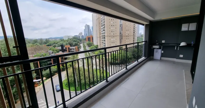 Belíssimo apartamento de 3 suítes com vista no green valey - alphaville