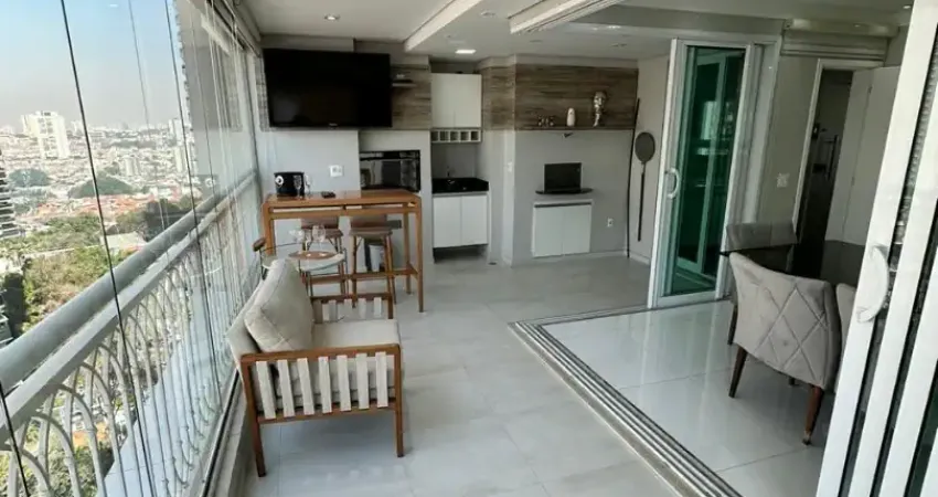 Apartamento para locação ou venda no jardim anália franco com 3 suítes e condomínio clube