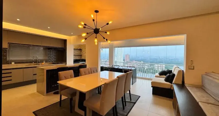 Apartamento com 2 dormitórios para alugar, 148 m² por r$ 7.500,00/mês - vila oliveira - mogi das cruzes/sp