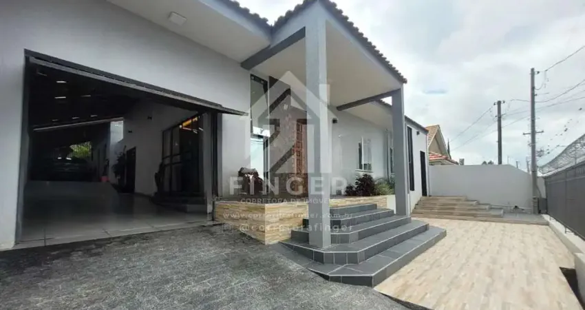 Casa para venda em ponta grossa, uvaranas, 4 dormitórios, 1 suíte, 2 banheiros, 3 vagas