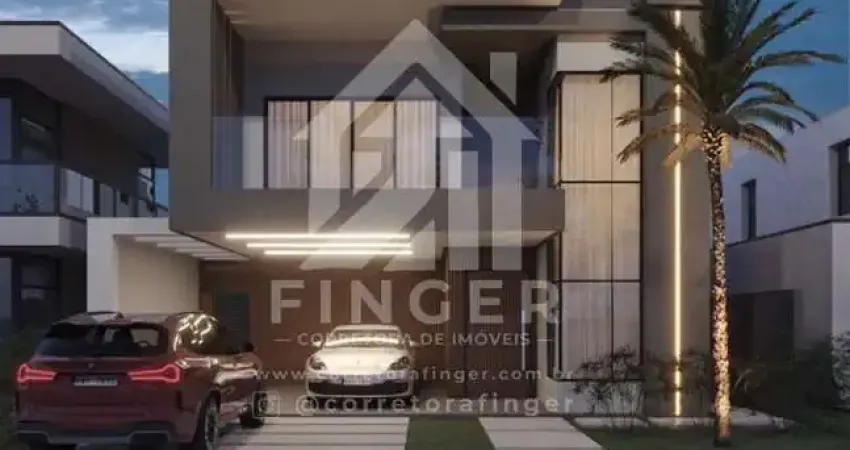 Casa em condomínio para venda em ponta grossa, jardim carvalho, 4 dormitórios, 4 suítes, 1 banheiro, 4 vagas