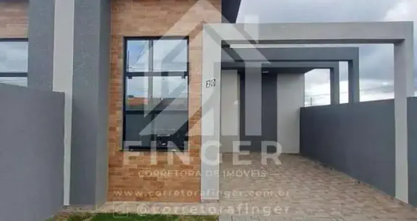 Casa para venda em ponta grossa, uvaranas, 2 dormitórios, 1 suíte, 1 banheiro, 2 vagas