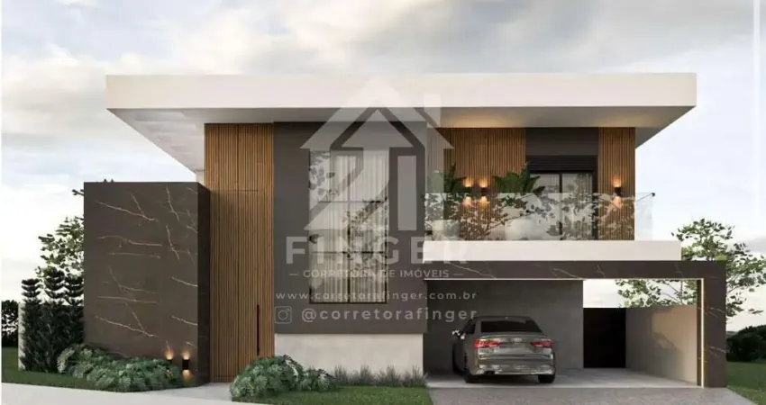 Casa em condomínio para venda em ponta grossa, estrela, 4 dormitórios, 4 suítes, 1 banheiro, 2 vagas