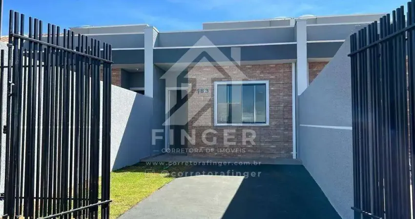 Casa para venda em ponta grossa, uvaranas, 2 dormitórios, 1 banheiro, 1 vaga