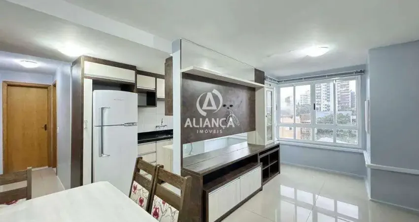 Apartamento semi mobiliado
2 dormitórios
1 sala de estar e jantar inte