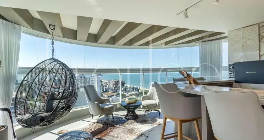 Cobertura no brava beach na praia brava de itajaí para locação/aluguel anual