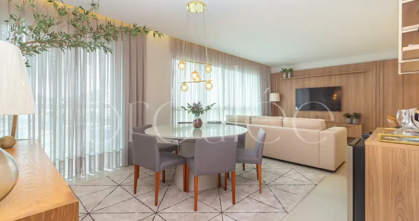 Apartamento mobiliado no solar di capri no centro de balneário camboriú-sc