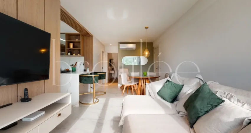 Apartamento mobiliado no brava arts na praia brava de itajaí-sc