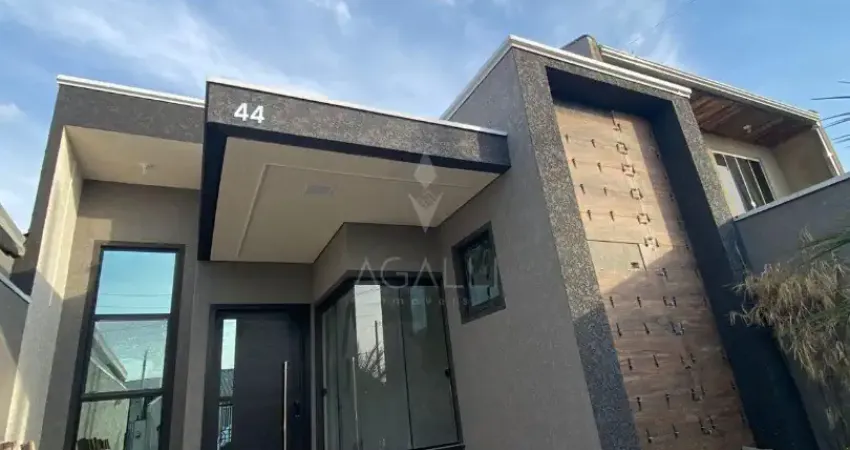 Casa moderna com 03 quartos – próximo ao parque multi eventos em fazenda rio grande